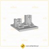Base Isoladora Click-Fix para Sistema Eletrostático Anti-Aves