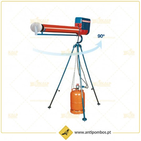 Canhão a Gás Guardian 2 - Rotativo Simples